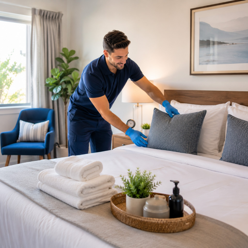 Rental and Airbnb turnover cleaning service for fresh, guest-ready short-term rentals